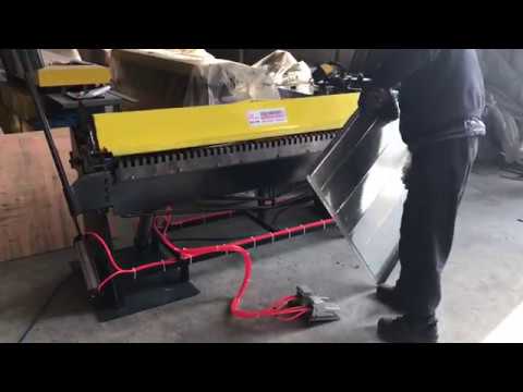 TDF Pneumatic Folding Machine --- Manufactured by Preda Machine.