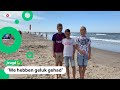 Julian, Christoph en Arjan werden uit zee gered