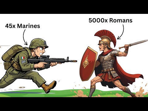 What If a Marine Platoon Faced a Roman Legion