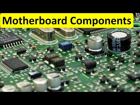 Laptop motherboard components names functions explained