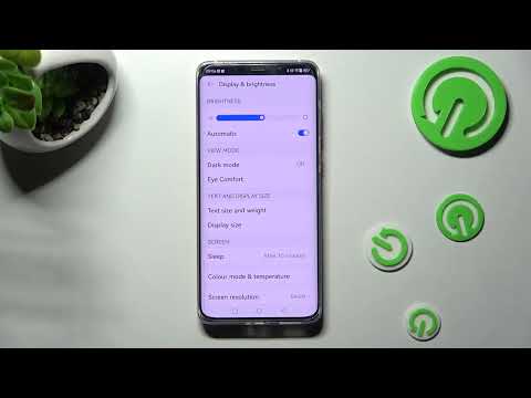 How to Turn On / Turn Off the Automatic Display Brightness Option on the HUAWEI Mate 50 Pro