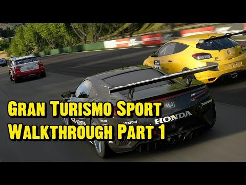 Gran Turismo Sport PS4 Walkthrough Part 1 Career Mode
