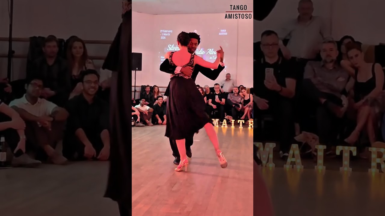 Epic performance at Milonga Maitrī by Julio Alvarez and Silvina Tse😍