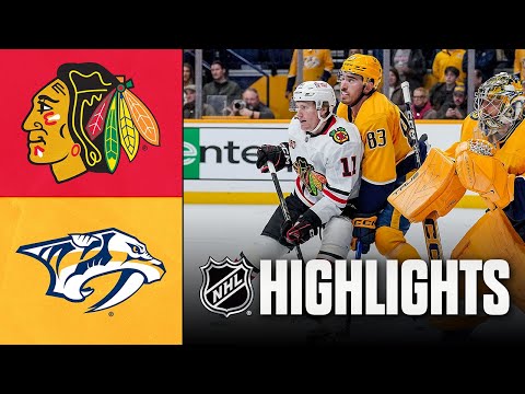 Blackhawks vs. Predators | NHL Highlights | January 10, 2026