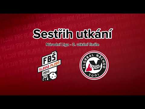 Sestřih utkání: 3. zápas finále play-off: FBŠ SLAVIA Fat Pipe Plzeň - Florbal Primátor Náchod 3:4pn