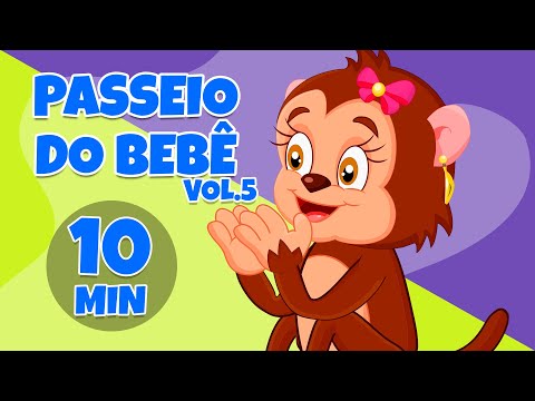 Passeio do Bebê Vol. 5 - Giramille 10 min | Desenho Animado Musical