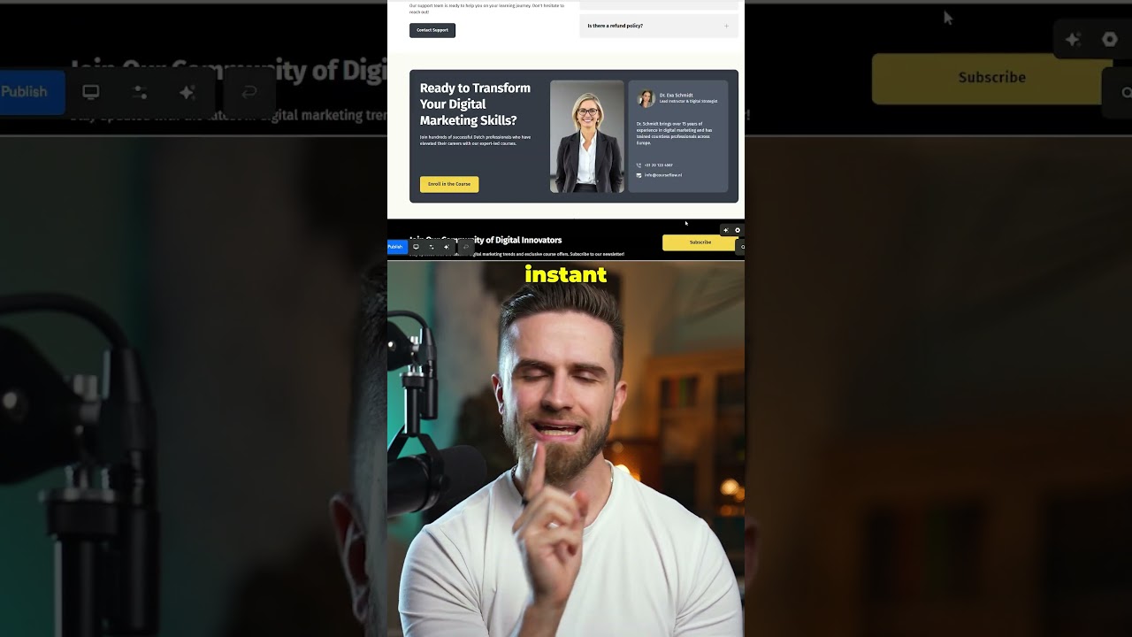 Build a Full Website in 45 Seconds with OnePage AI (No-Code Tutorial)