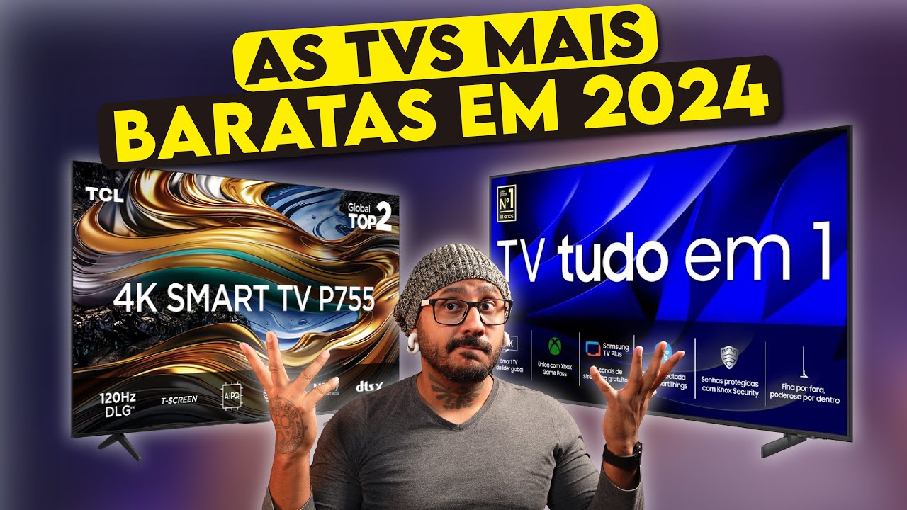 TV 4l TCL P755 ou Samsung DU7700 - Qual é melhor e qual comprar? Saiba nesse COMPARATIVO!
