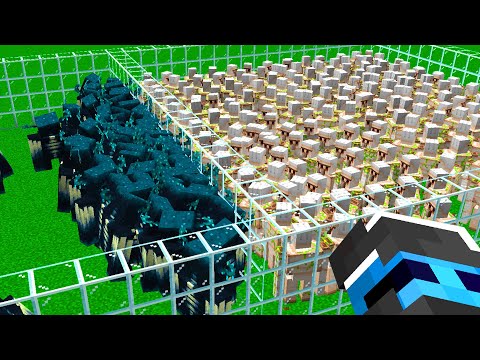 15 ESPERIMENTI CON IL WARDEN DI MINECRAFT 1.19