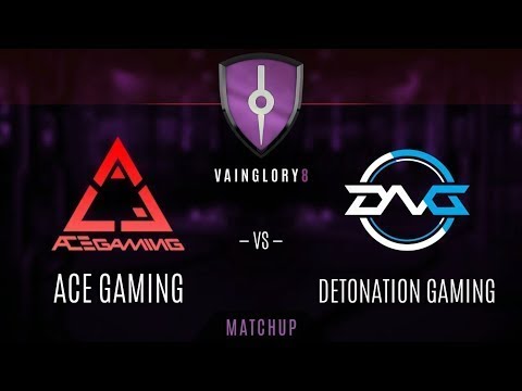 DETONATION GAMING vs ACE GAMING GAME 2 - FINALS - Vainglory 8 EA | Split 2 - Week 2
