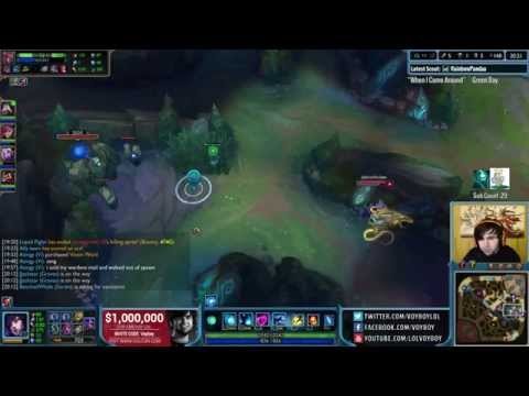 Voyboy Play Ahri vs Cassiopeia   League Of Legends Guide Full Game Play