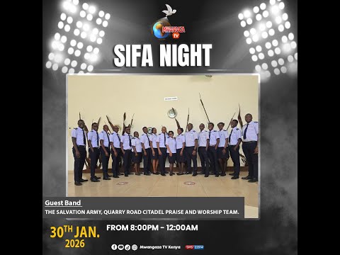 SIFA NIGHT WITH THE SALVATION ARMY QUARRY ROAD  CITADEL PRAISE AND WORSHIP TEAM