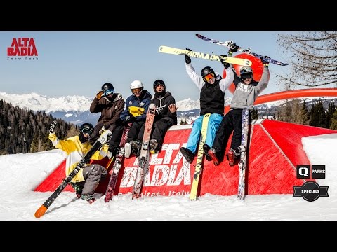 VIP-Procoaching with Christof Schenk at Snowpark Alta Badia – Freeski Highlights – 19/03/2016
