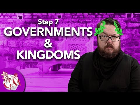 Creating the Campaign #7 - Let's Add Kings or Dodgy Politicians