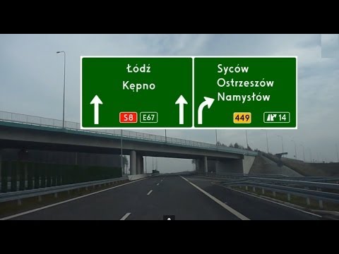 Droga Ekspresowa / Expressway S8 Syców - Wieluń