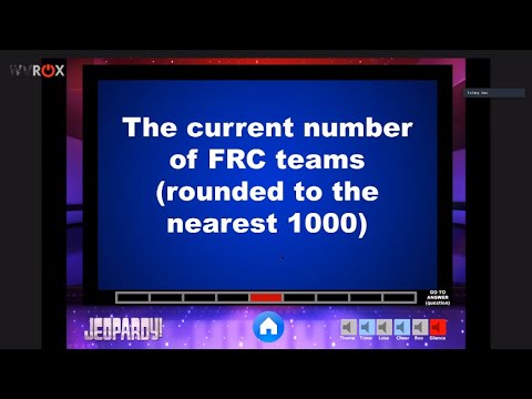 FIRST Jeopardy WVROX 2020