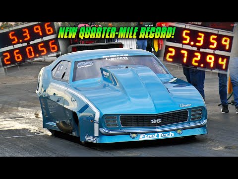 5.35 at 272mph New Door Car / Pro Mod ET Quarter Mile Record - Mark Micke / Jose Gonzalez!