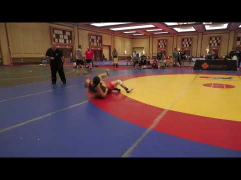 50 Kg Rr Rnd 3 - Nyla Valencia, California Vs Alisa Safforld, Buctown Wrestling Club 2a02