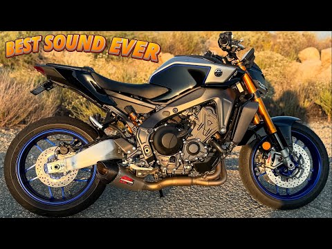 2025 Yamaha MT09 SP | Kompletter Yoshimura AT2 Rennauspuff | 1. Fahrt & Rip