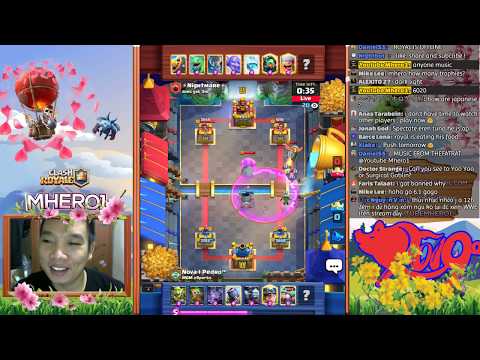 6900 +Top global  Ladder Pushing  clash royale