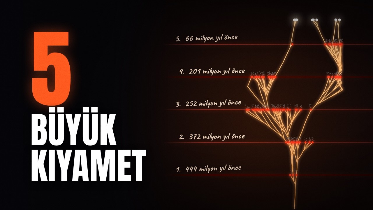 5 Büyük Kıyamet: Kitlesel Yok Oluşların Hikâyesi