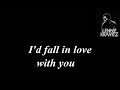 Lenny Kravitz - If I Could Fall In Love (Lyrics) HD (G_G)