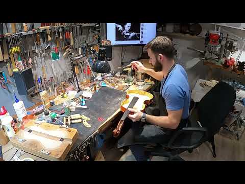 Violin Maker - Corneliu Panainte (viola restauration)
