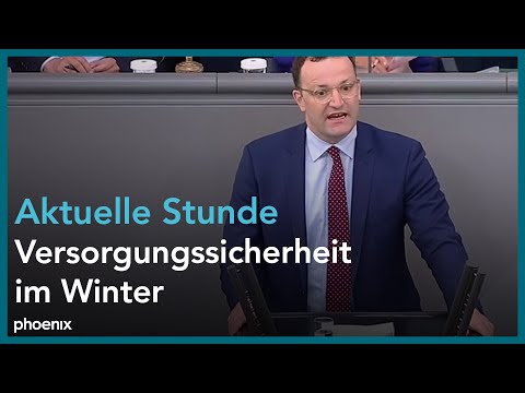 Bundestag: Aktuelle Stunde - Versorgungssicherheit im Winter am 23.06.22