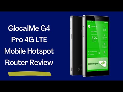 GlocalMe G4 Pro 4G LTE Mobile Hotspot Router Review