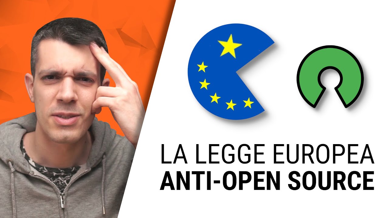 LA NUOVA LEGGE EUROPEA ANTI-OPEN SOURCE.
