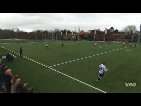 Buitenspel goal HFC - AMVJ (1-0)