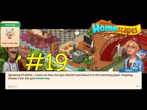 Homescapes Story Living Room Day 1 Gameplay Walkthrough