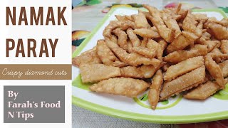 Download lagu NAMAK PARAY | Crispy Diamond Cuts | نمک پارے | नमक पारे | By Farah's Food n Tips | mp3 Download lagu NAMAK PARAY | Crispy Diamond Cuts | نمک پارے | नमक पारे | By Farah's Food n Tips | mp3