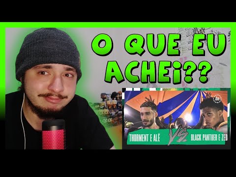 (JOGOU NA CARA 🔥🔥) ZED E BLACK PANTHER (SP) X ALE E THORMENT - FINAL - COLISEU | REACT BAUEB