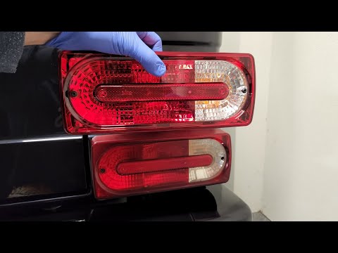 Mercedes 463 Gwagen Tail light replacement