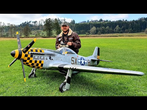 RC MUSTANG P-51 AWESOME DISPLAY FLIGHT