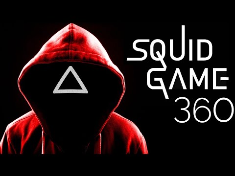 360 SQUID GAME ⚫ winning Red Light, Green Light in Virtual Reality