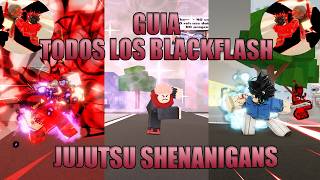TODOS LOS BLACKFLASH DE JUJUTSU SHENANIGANS