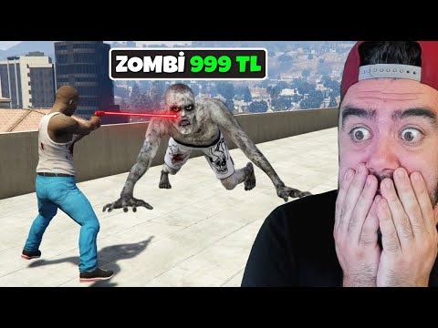 ATEŞ ETTIGIM EN ZENGIN ZOMBILER PARA OLUYOR EN ZENGIN ZOMBIYI BULDUM - GTA 5 MODS