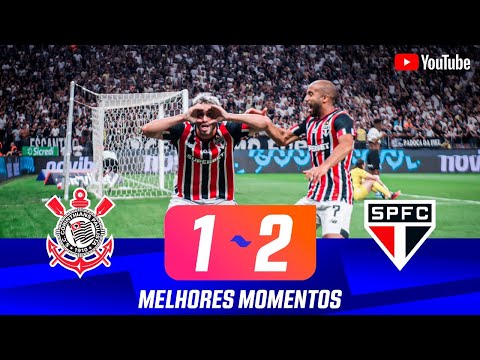 CORINTHIANS 1 X 2 SÃO PAULO |  MELHORES MOMENTOS | 3ª RODADA | PAULISTÃO 2024
