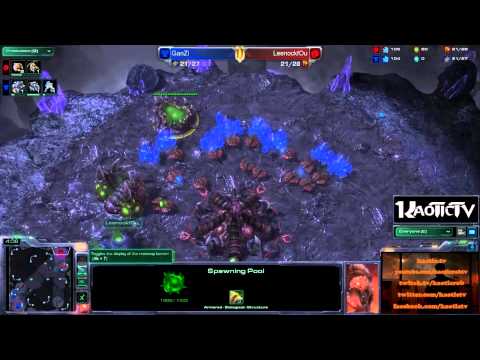 IronSquid Group E Ganzi(T) vs Leenock(Z) G3