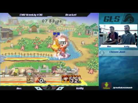 CMU Weekly 36 - Rex (Zelda) vs. Kelly (Mewtwo/Peach)