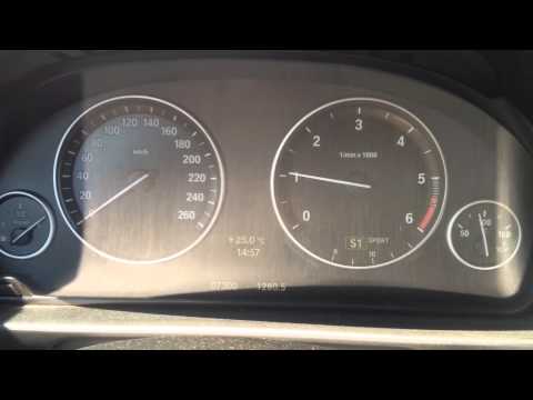 BMW 518d 0-100 km/h