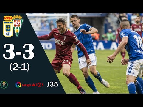Real Oviedo 3-3 Córdoba | Gol de Piovaccari (2-1) | Liga 1,2,3 2018/19