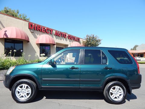 2004 Honda CRV EX 4x4 5 speed manual video overview and walk around.