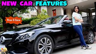 NEW CAR FEATURES | Pros and Cons of Convertible | Mercedes C Class Cabriolet | Aayu and Pihu Show
