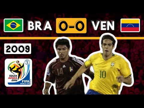 🇧🇷 BRASIL 0-0 VENEZUELA 🇻🇪 | Premundial 🇿🇦 2010