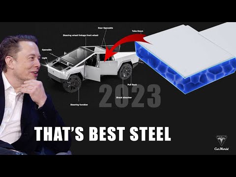 It’s Happened, New Breakthrough Material for Cybertruck's Body 2023.