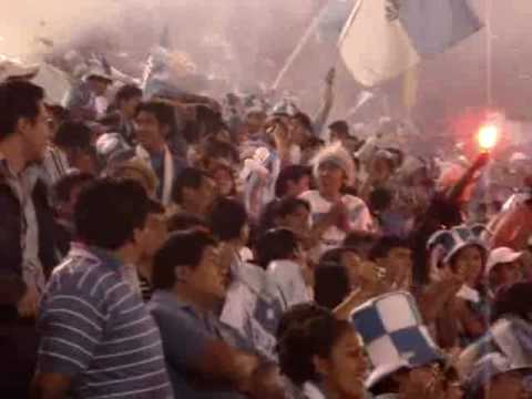 "Recibimiento al Club Aurora Clausura 2008[LPC]" Barra: Los Califachos 14 &bull; Club: Aurora