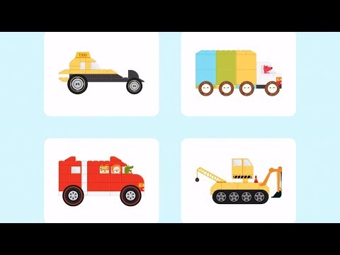 Labo Brick Car(4+) - Create Your Own Brick Vehicles Unlock All Vehicles - YouTube